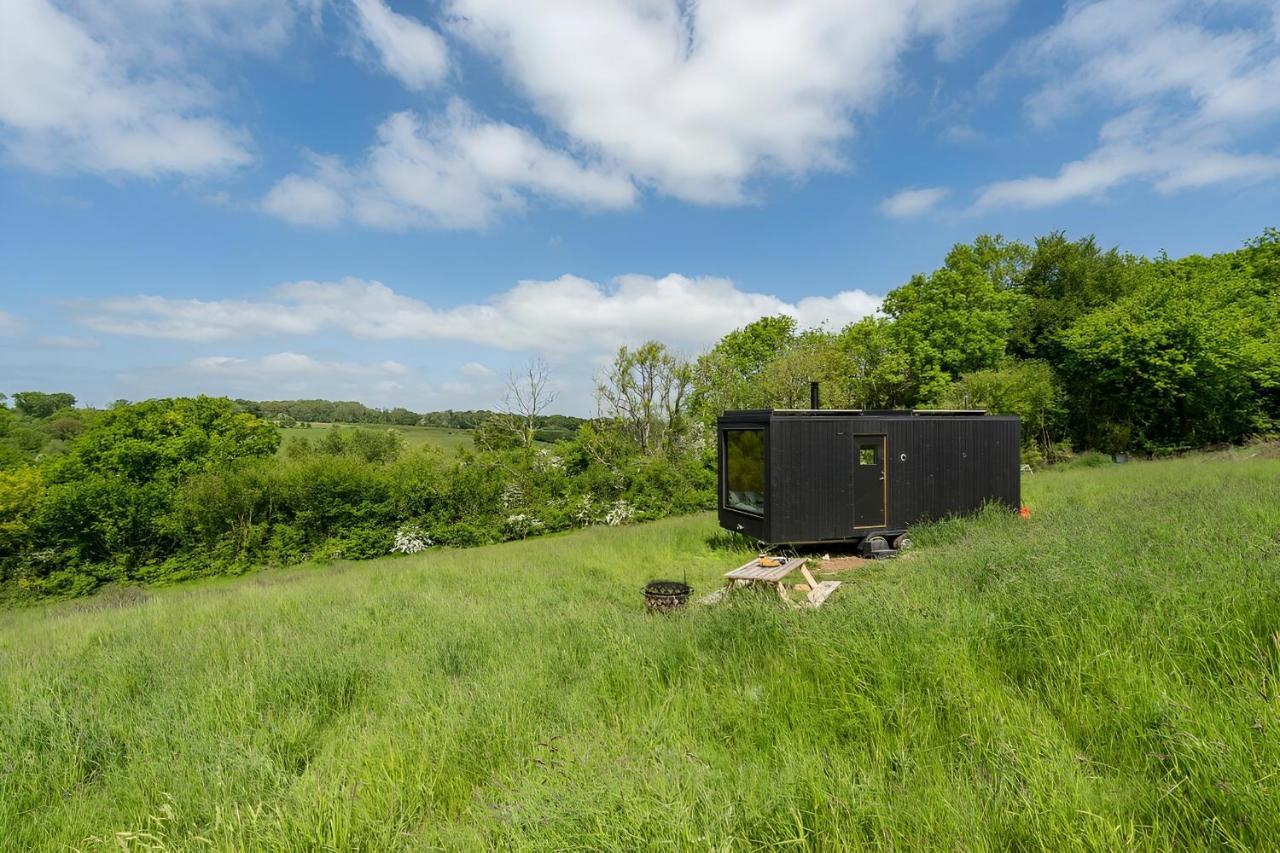 Secluded Offgrid Cabin W/ Sunset View & Fireplace カンタベリー エクステリア 写真